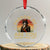 Alexander Hamilton Cat Crystal Glass Ornament Funny Gifts For Fans Cat Lovers TS10 Transparent Glass 3'' Circle Print Your Wear