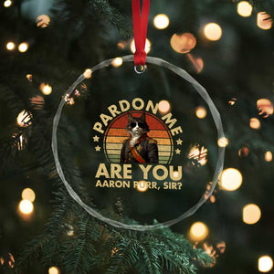 Alexander Hamilton Cat Crystal Glass Ornament Funny Gifts For Fans Cat Lovers TS10 Print Your Wear