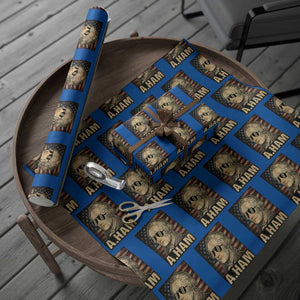 Alexander Hamilton Wrapping Paper Roll Vintage American Flag TS10 Blue Print Your Wear