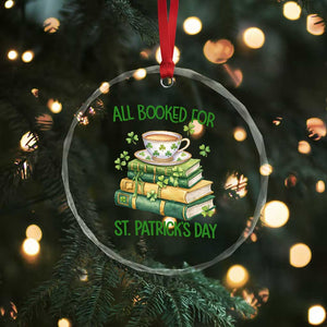 All Booked For St Patricks Day Crystal Glass Ornament Gift For Book Lovers TS12 Print Your Wear