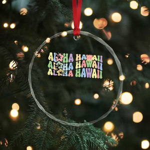 Aloha Hawaii Crystal Glass Ornament Flower Summer Hawaiian Island TS10 Print Your Wear