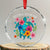 Aloha Hawaii Crystal Glass Ornament Sea Turtle Summer Hawaiian Island TS10 Transparent Glass 3'' Circle Print Your Wear