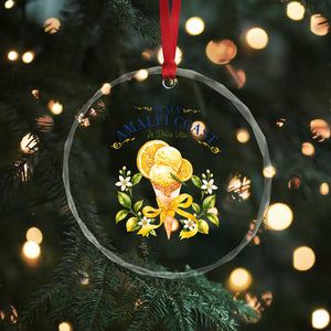 Amalfi Coast Limoncello Gelato Crystal Glass Ornament La Dolce Vita Italy Lemon Dessert Summer TS10 Print Your Wear