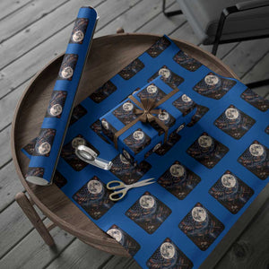 American Flag Dragonfly Patriotic 4th Of July Wrapping Paper Roll