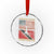American Grown Trini Roots Crystal Glass Ornament Trinidad and Tobago USA Flag Trinidadian Proud Us TS10 Transparent Glass 3'' Circle Print Your Wear