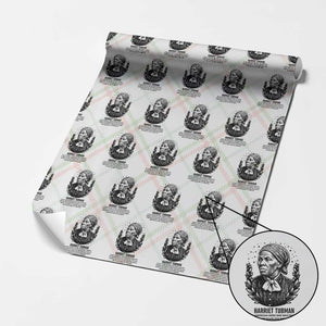 American Hero Harriet Tubman Wrapping Paper Roll Black History Leader Gift TS12 Christmas Plaid Print Your Wear