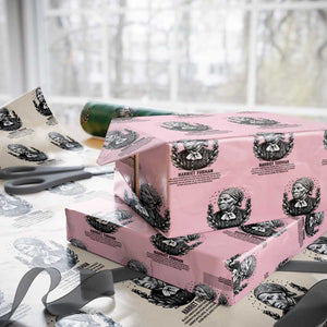 American Hero Harriet Tubman Wrapping Paper Roll Black History Leader Gift TS12 Light Pink Print Your Wear