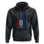 American Patriotic Hoodie 4th of July Red White And Blue US Flag TS02 Black Print Your Wear