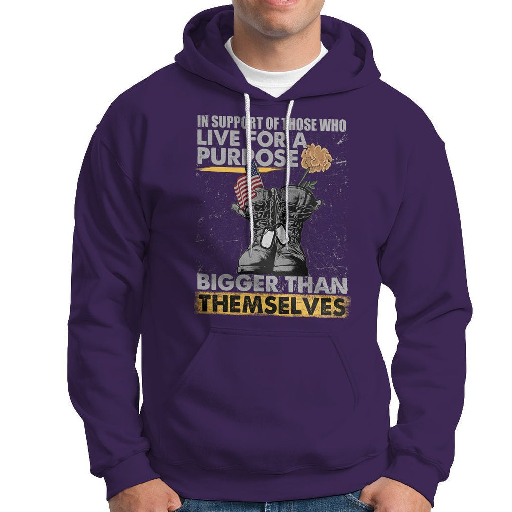 American Veteran Hoodie In Support Of Those Who Life For A Purpose Bigger Than Themselves TS02 Printyourwear