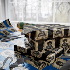 Angela Davis Inspirational Quote Wrapping Paper Roll Black History Melanin TS14 Black Print Your Wear