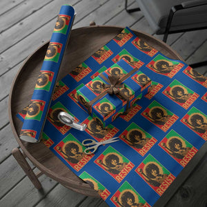Angela Davis Wrapping Paper Roll Political Protest Resist Civil Rights Freedom TS14 Blue Print Your Wear