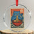 Anime Blue Cat Ramen Crystal Glass Ornament Vintage Japanese Art Funny Kawaii Demon Cat Tiger - Print Your Wear