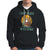 Anti Christmas Hoodie I Don't Believe In You Either Santa Reindeer Alien TS09 Black Printyourwear
