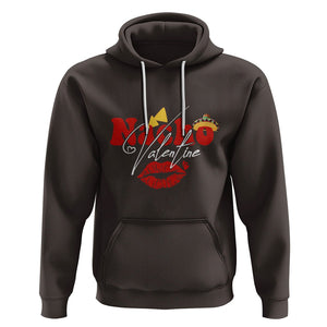 Anti Valentines Day Hoodie Nacho Valentine Mexico Food Sexy Lips Mexican Girls Women TS02 Dark Chocolate Printyourwear
