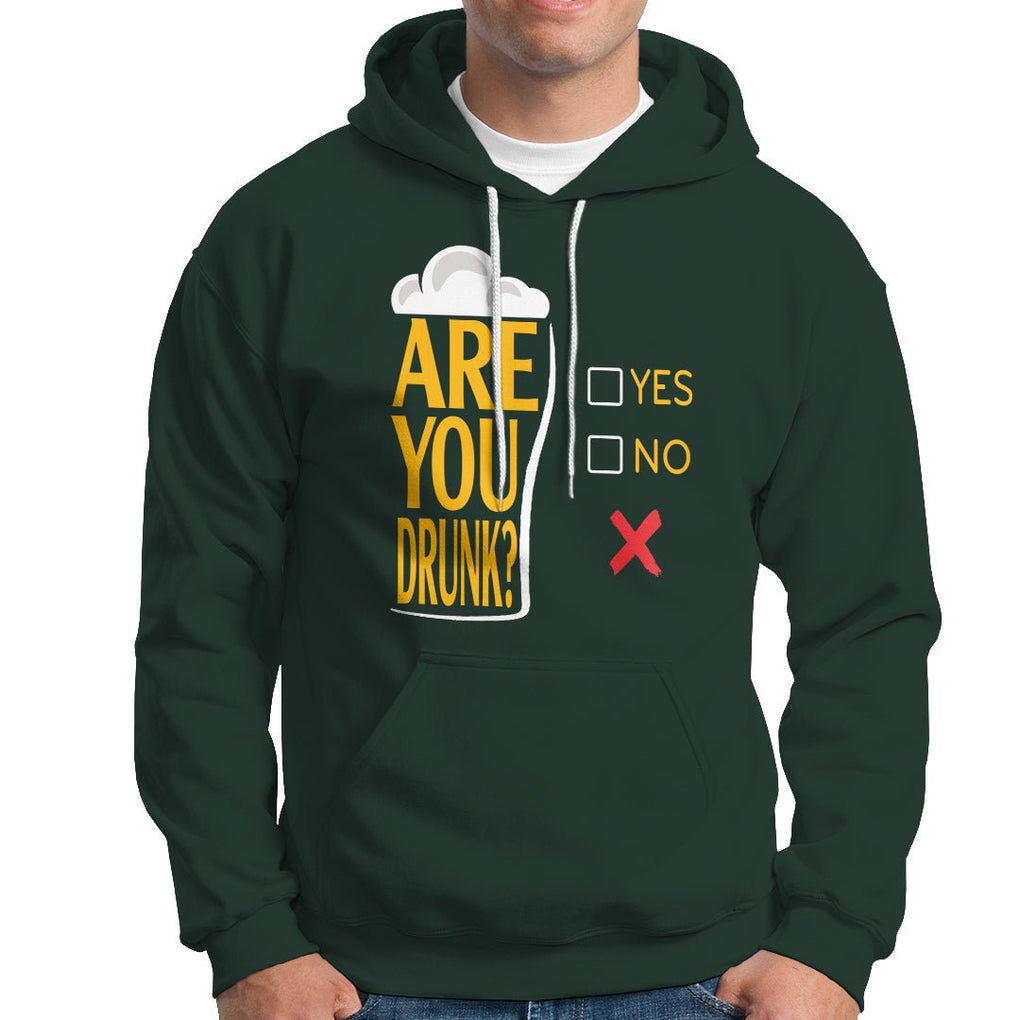 Are You Drunk? Funny Beer Lover Drinking Bar Party Hoodie TS09 Printyourwear