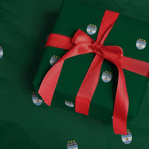 Argentina 3rd Star Vintage Argentine Football Crest Wrapping Paper Roll