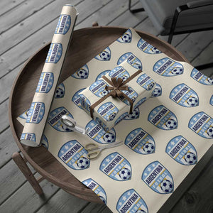 Argentina Soccer Football Wrapping Paper Roll Argentinian Football Game Day Supporter TS14 Beige Print Your Wear