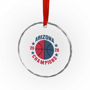 Arizona Champions Pride Crystal Glass Ornament Professional Basketball Fan Gift TS12 Print Your Wear