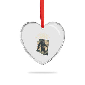 Arizona Cryptid Lover Heart Crystal Glass Ornament Home Of The Mogollon Monster TS12 Print Your Wear