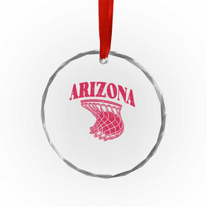 Arizona Fan Crystal Glass Ornament Southwest Basketball Sports Lover TS12 Print Your Wear
