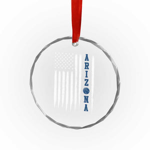 Arizona Patriotic Sports Crystal Glass Ornament US Flag Basketball Player Gift TS12 Print Your Wear