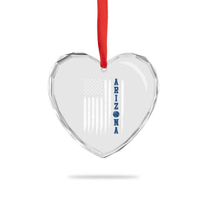 Arizona Patriotic Sports Heart Crystal Glass Ornament US Flag Basketball Player Gift TS12 Print Your Wear