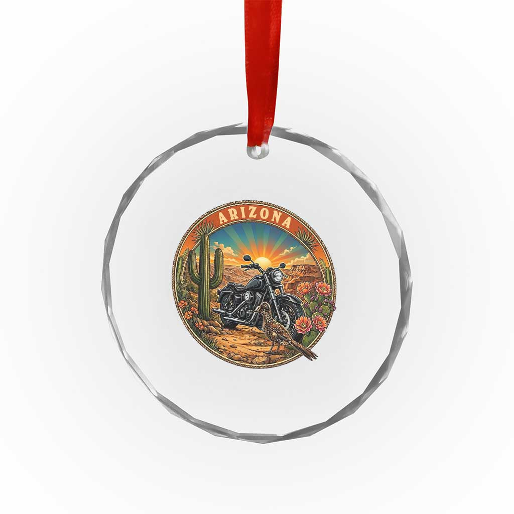 Arizona Pride Crystal Glass Ornament Adventure Scenic Journey Southwest USA TS12 Print Your Wear