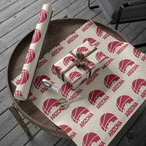 Arizona Skyline State Pride Wrapping Paper Roll Modern Urban Hoops Basketball TS12 Beige Print Your Wear