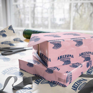 Arizona State Hoops Fan Gift Wrapping Paper Roll Basketball Lover TS12 Light Pink Print Your Wear