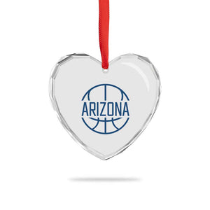 Arizona State Pride Heart Crystal Glass Ornament Grand Canyon State Basketball Gift TS12 Print Your Wear