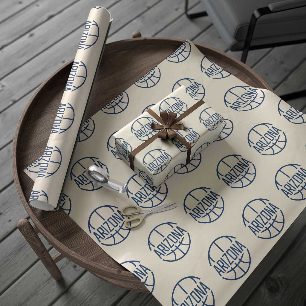 Arizona State Pride Wrapping Paper Roll Grand Canyon State Basketball Gift TS12 Beige Print Your Wear