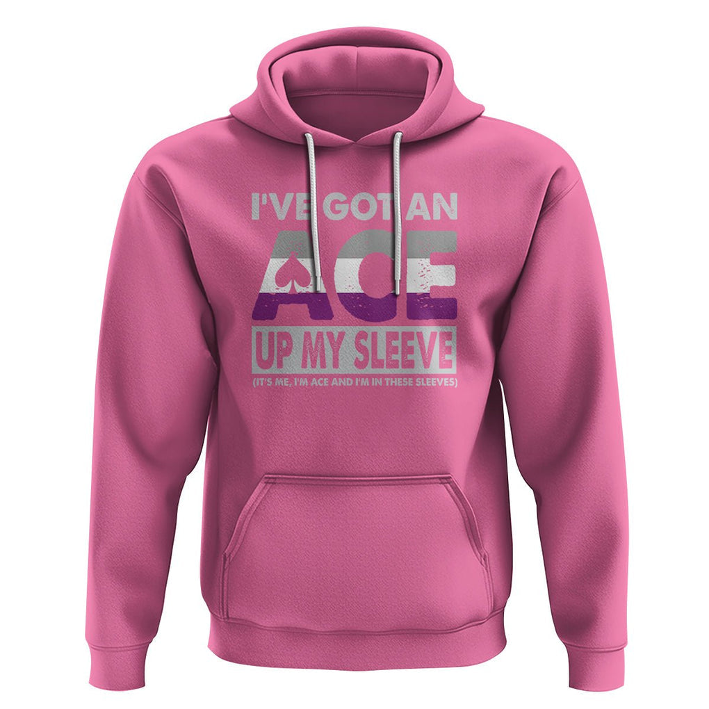 Asexual Hoodie It's Me I'm ACE And I'm In These Sleeves Asexuality LGBTQ TS09 Azalea Printyourwear