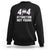 Asexual Sweatshirt Error 404 Attraction Not Found ACE Asexuality LGBTQ TS09 Black Printyourwear