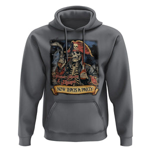 ATF Alcohol Tobacco Firearms Now That's A Party Hoodie TS09 Charcoal Print Your Wear