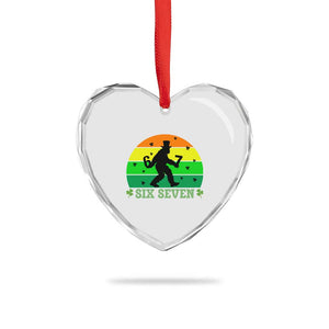 Aur Naur Bigfoot Meme Heart Crystal Glass Ornament Funny Sasquatch Sarcastic Oh No Australian Accent TS14 Print Your Wear
