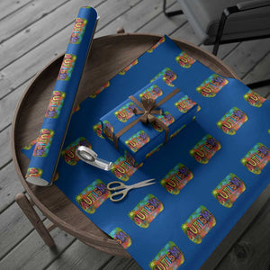 Autism Acceptance Wrapping Paper Roll Accept Understand Love Autistic Support TS02 Blue Print Your Wear