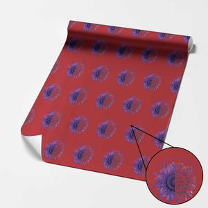 Autoimmune Disease Awereness Wrapping Paper Roll I Am The Storm Purple Ribbon TS10 Red Print Your Wear