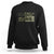 Awesome Like My Daughters Sweatshirt Parents' Day Camo American Flag TS02 Black Print Your Wear