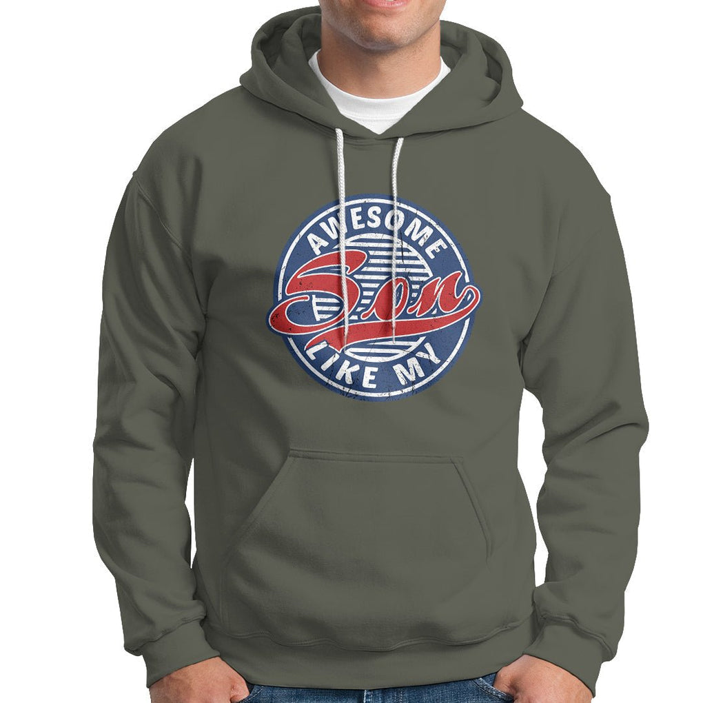 Awesome Like My Son Gag Gift for Parents' Day from Children Sons Hoodie TS02 Printyourwear