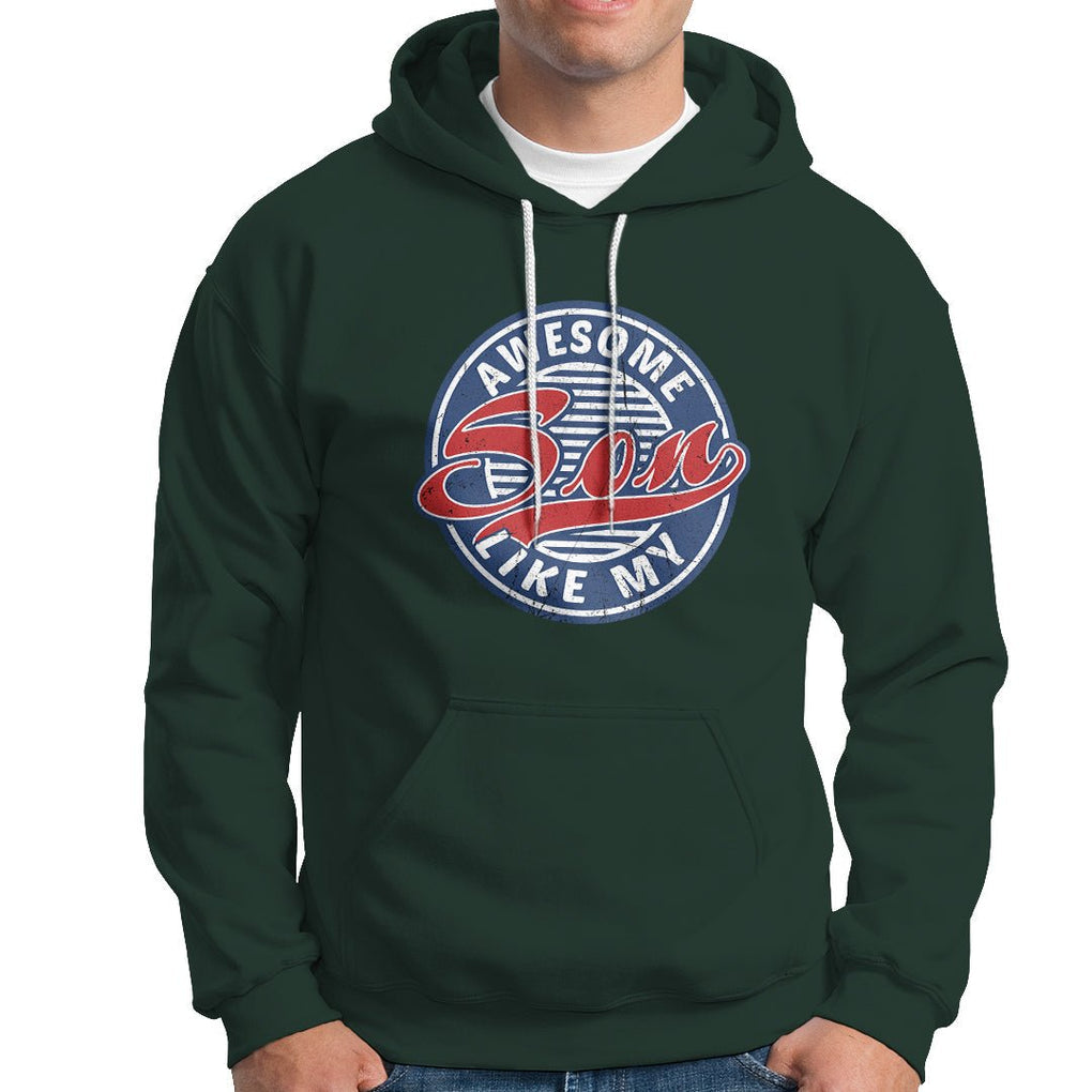 Awesome Like My Son Gag Gift for Parents' Day from Children Sons Hoodie TS02 Printyourwear