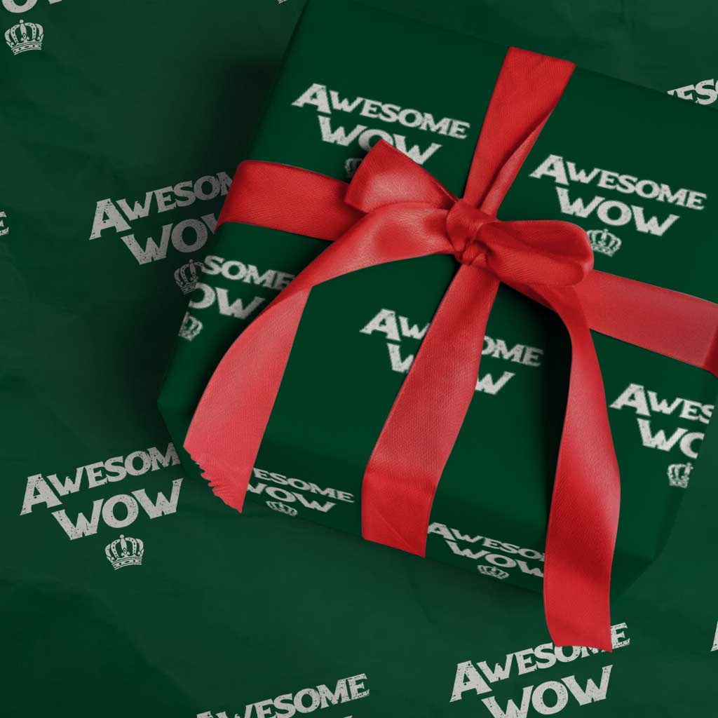 Awesome Wow Wrapping Paper Roll Alexander Hamilton Lover TS10 Green Print Your Wear