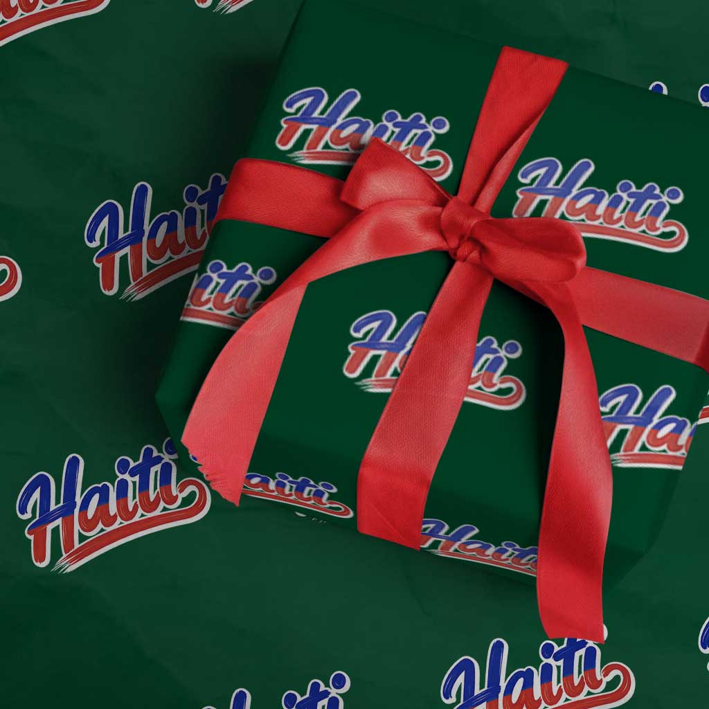 Ayiti Cheri Haiti Pride Gift For Proud Haitians Wrapping Paper Roll