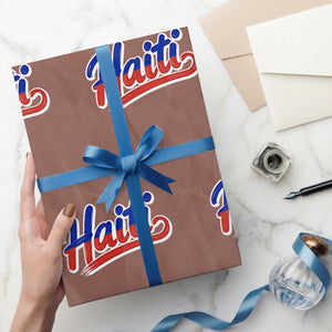 Ayiti Cheri Haiti Pride Gift For Proud Haitians Wrapping Paper Roll