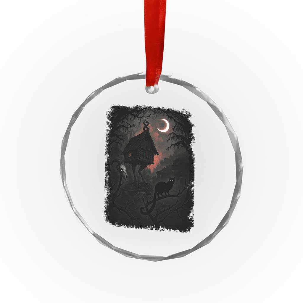 Baba Yaga House Crystal Glass Ornament Gothic Slavic Folklore Russia Fairy Tale TS10 Print Your Wear