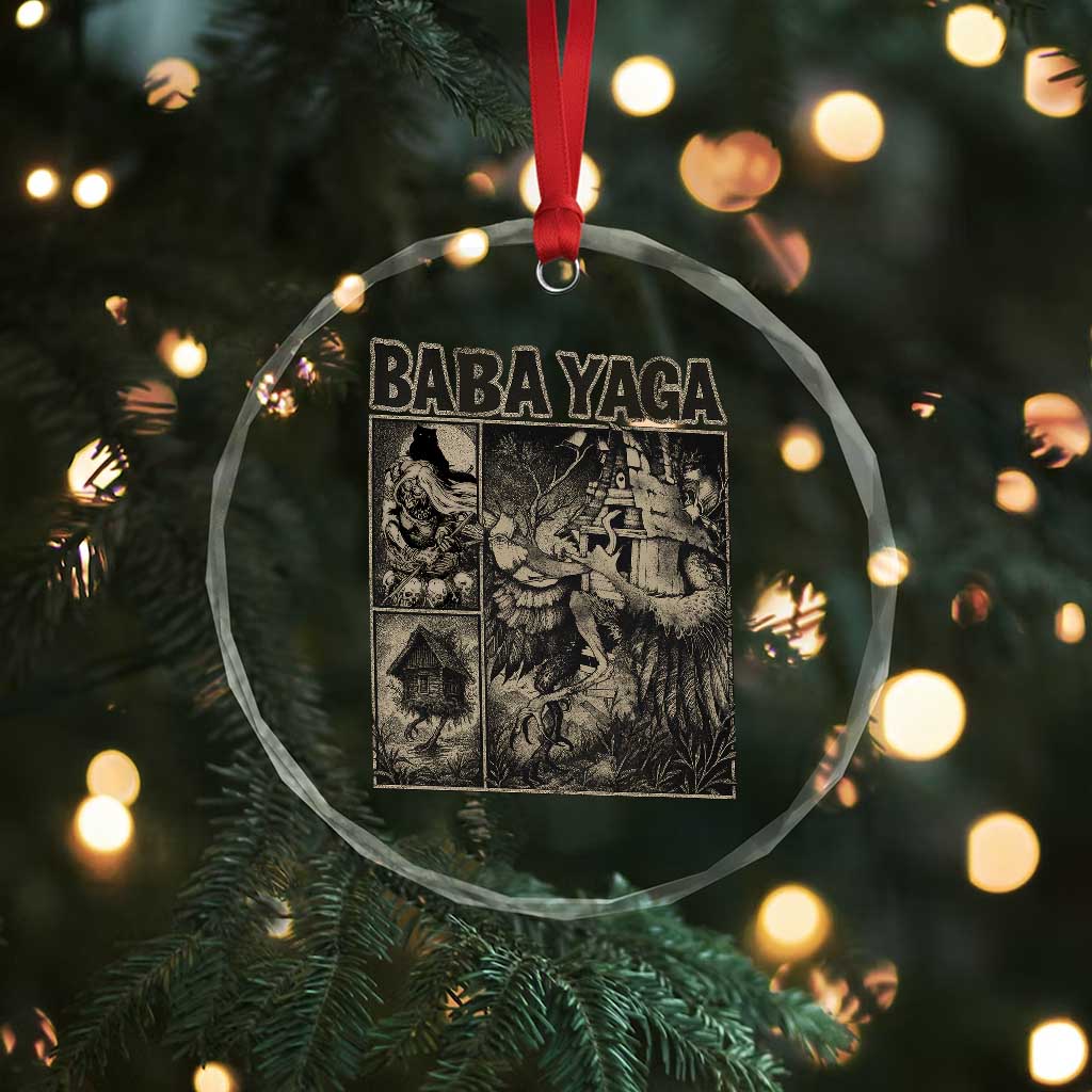 Baba Yaga House Crystal Glass Ornament Slavic Folklore Russia Fairy Tale Horror Fans TS10 Print Your Wear