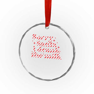 Baby Crystal Glass Ornament Sorry Santa I Drank The Milk Candy Cane TS10 Print Your Wear