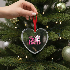 Baby First Easter Heart Crystal Glass Ornament Cute Newborn Gift Bunny Rabbit TS10 Print Your Wear