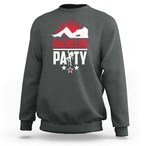 Bachelor Party Sweatshirt Bachelor Party TS02 Dark Heather Printyourwear