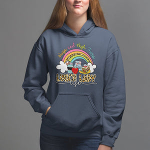 Back School Hugs & High Fives Lunch Lady Life Appreciation Hoodie TS02 Navy Printyourwear
