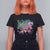 Back To 80s T Shirt For Women Retro Vintage 80's Eighties Costume Party TS11 Black Print Your Wear